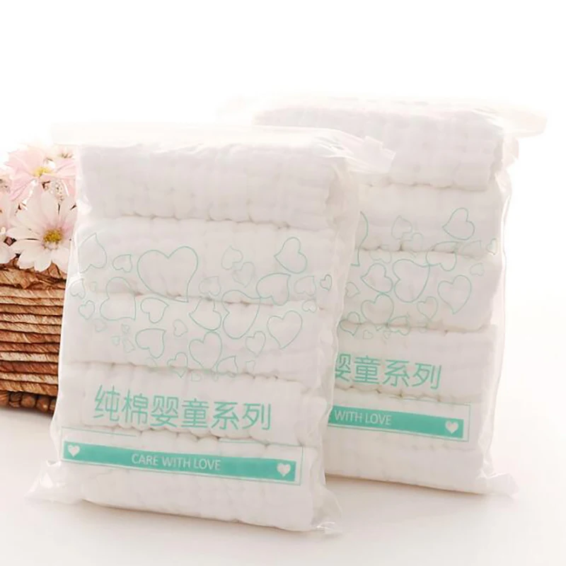 

Baby Nappy Diaper Newborn Baby Cotton Reusable Diapers Changing 6 Layers Gauze cloth diaper 17*48cm YMH010