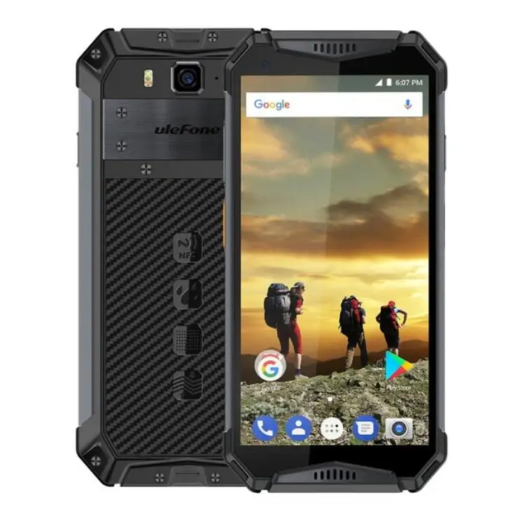 Оригинальный Ulefone Броня 3 4 GB 64 мобильный телефон 5 7 Inch 18:9 Face ID Helio P23 MTK6763