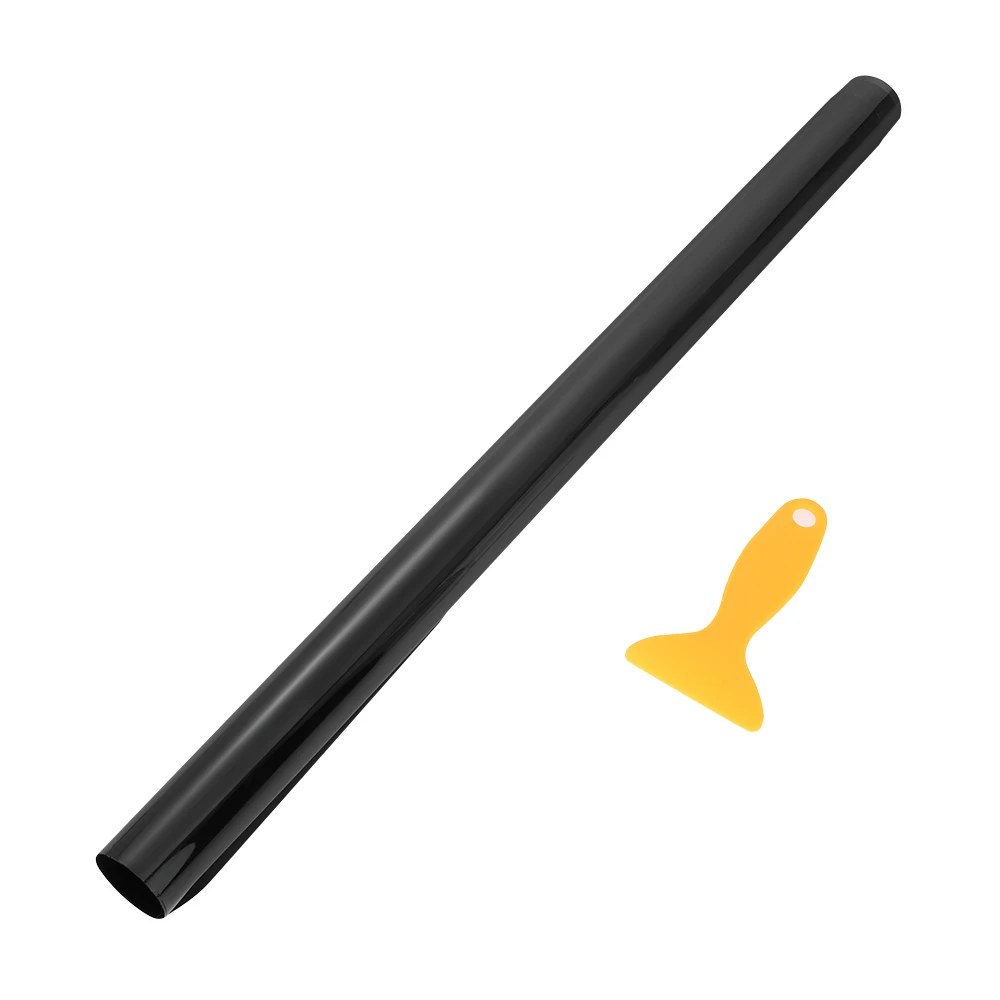 50 см x 300 Темно Черная Тонирующая пленка для окна автомобиля VLT 5% Автомобильный дом