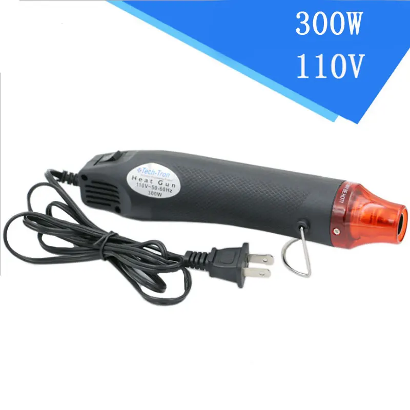 

DIY Multifunction Color soft ceramic heating air gun rubber stamp relief powder heat shrinkable sheet 110V Heat Tool