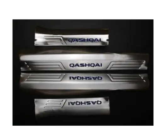 Накладки на пороги дверей Nissan Qashqai J11 защитные наклейки автомобильные аксессуары