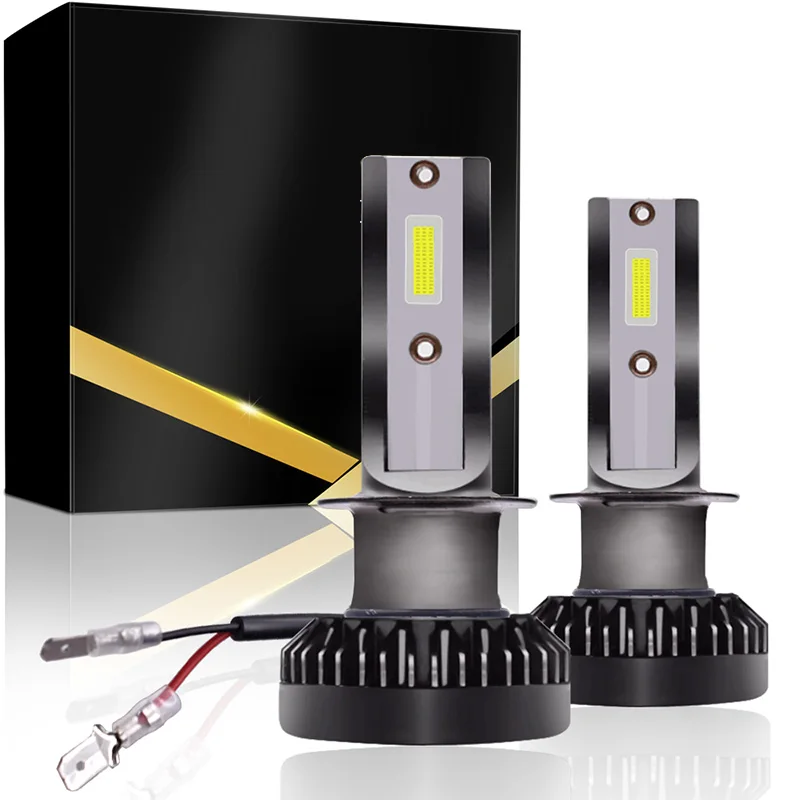 2 шт. Автомобильные светодиодные лампы H7 H1 H8 H11 9005 HB3 9006 HB4 60 Вт|Передние LED-фары для