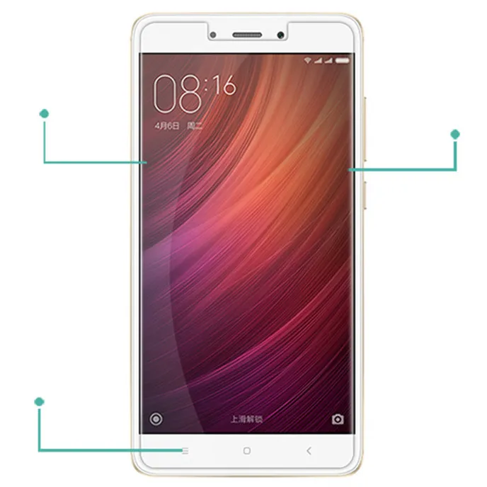 Высокое качество 9H закаленное стекло HD экран протектор для Xiaomi Redmi 4X|Защитные