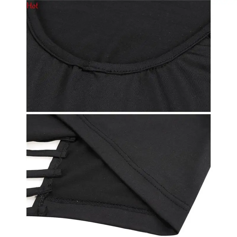 Новое женское сексуальное платье с выемкой Раздельная одежда повседневные топы