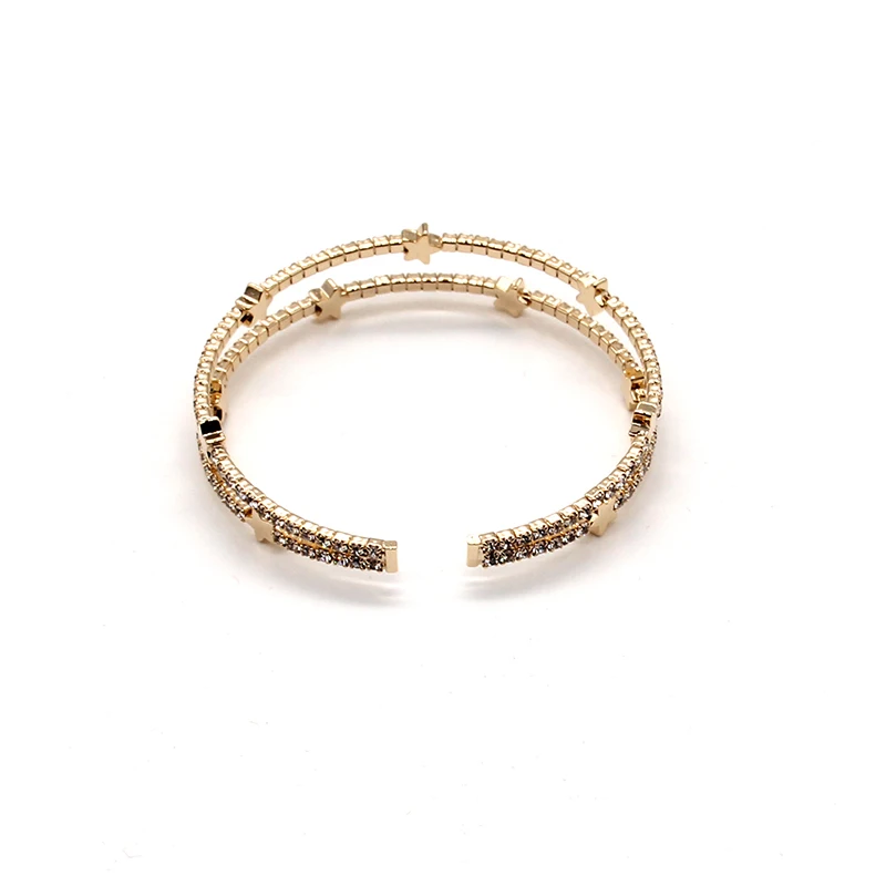 Браслет SANYU Fit Pandora 2019 новый стиль модный позолоченный браслет со звездами и