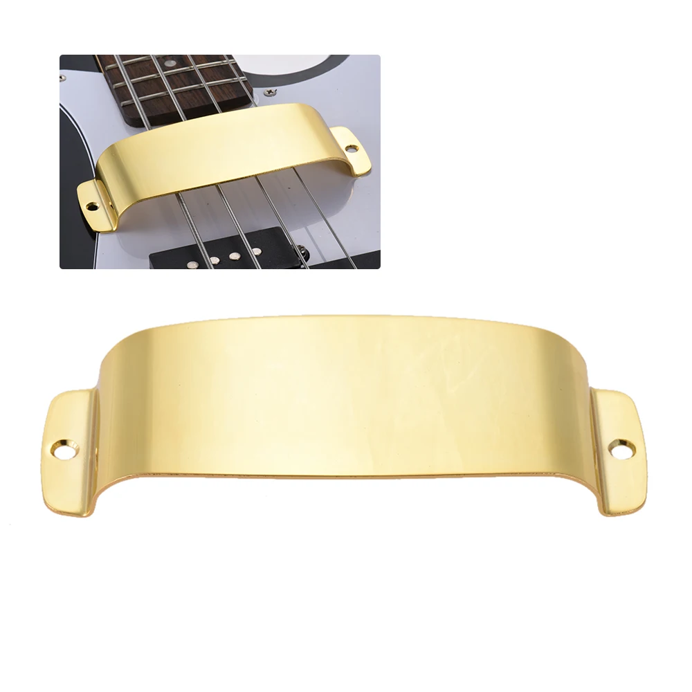 Сталь крышка звукоснимателя протектор для 4 струнного джазового бас гитары