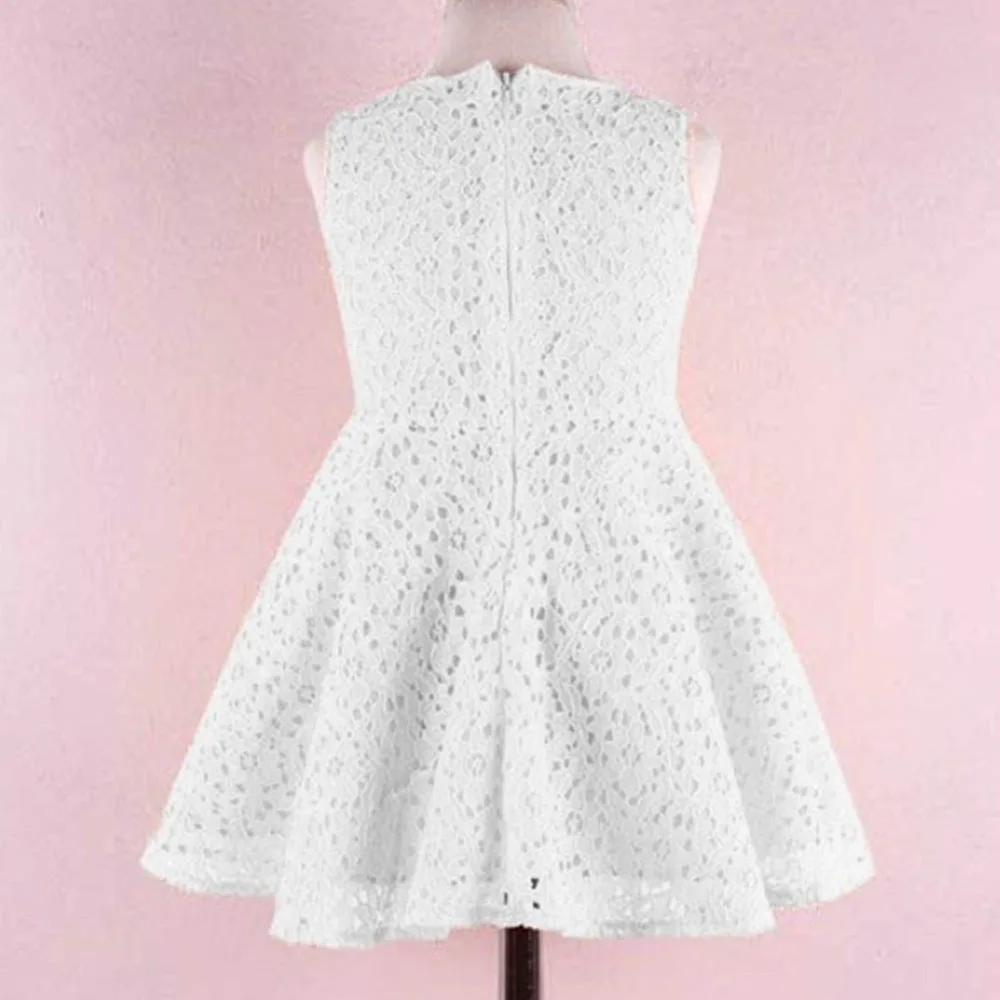 Праздничные кружевные платья с бантом для маленьких девочек платье принцессы на