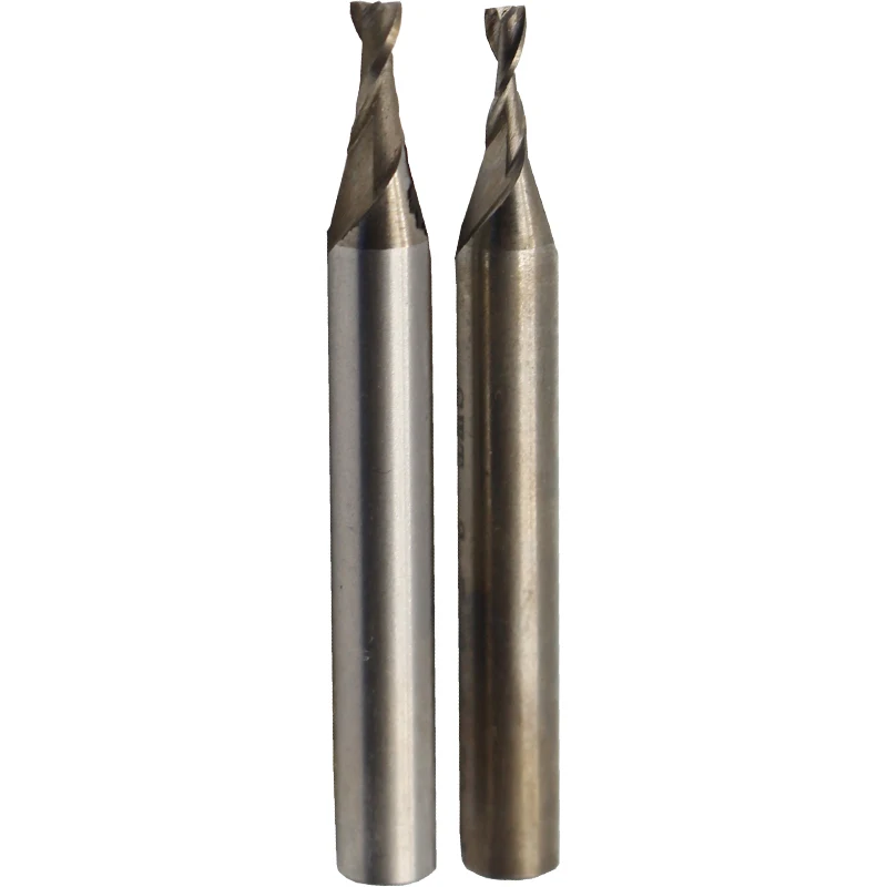 Концевые фрезы с 2 канавками и прямым хвостовиком 10 шт.|2 flute|milling cutter cncmilling |