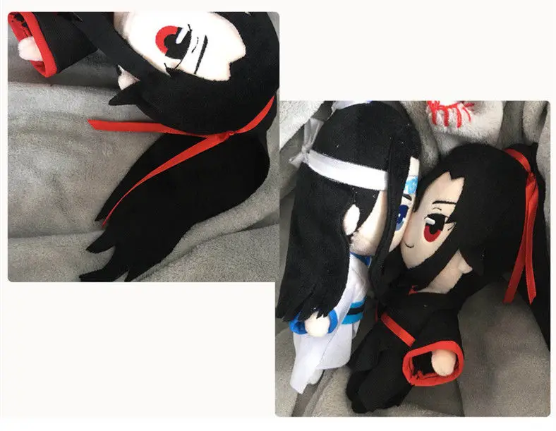 Grandmaster демонического культивирования Wei Wuxian Lan Wangji BL YAOI плюшевая кукла игрушечная фигура подарок