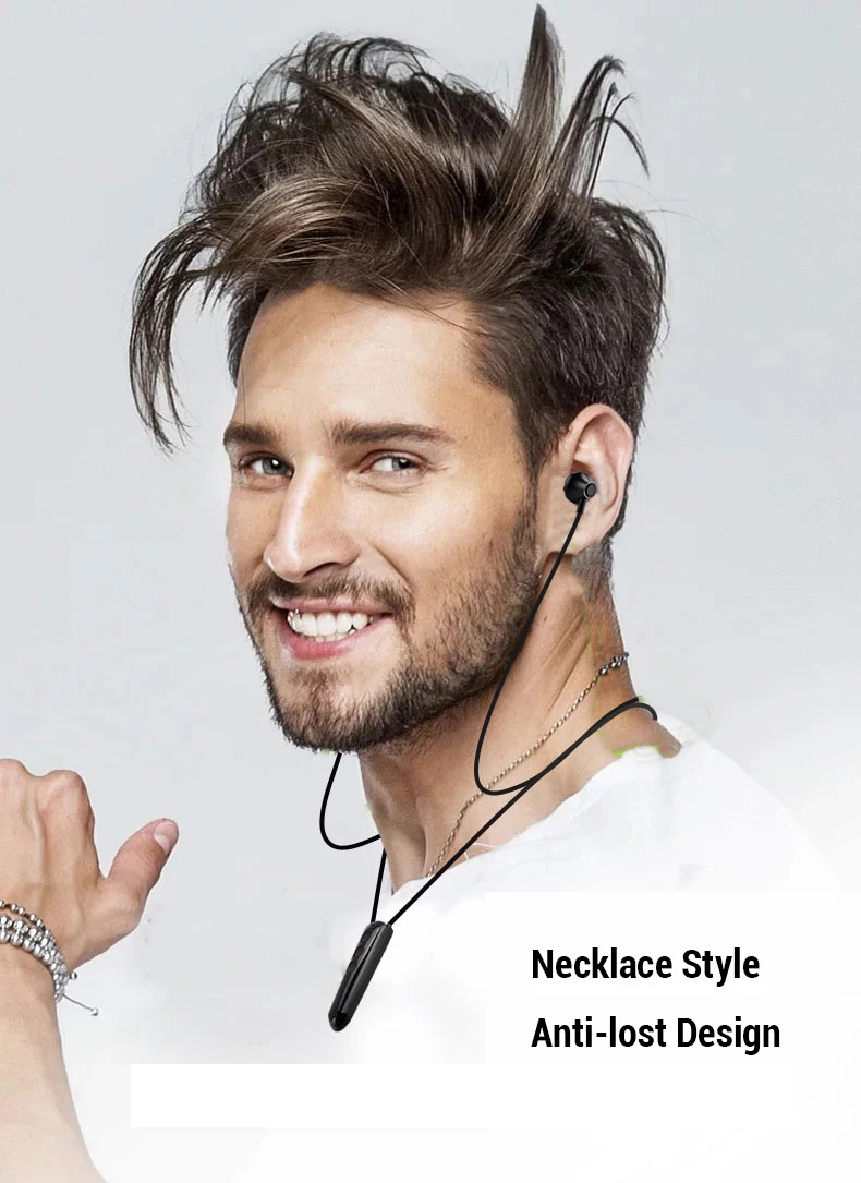 Спортивные магнитные ожерелья стильные bluetooth наушники Bluetooth стерео мини