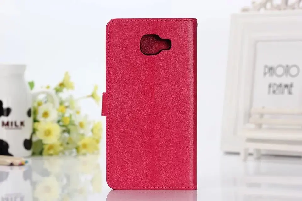 Кожаный чехол книжка с подставкой для карт телефона Samsung Galaxy Note 4 5 A8S A5 A7 J4 J6 A6 Plus J3 J5