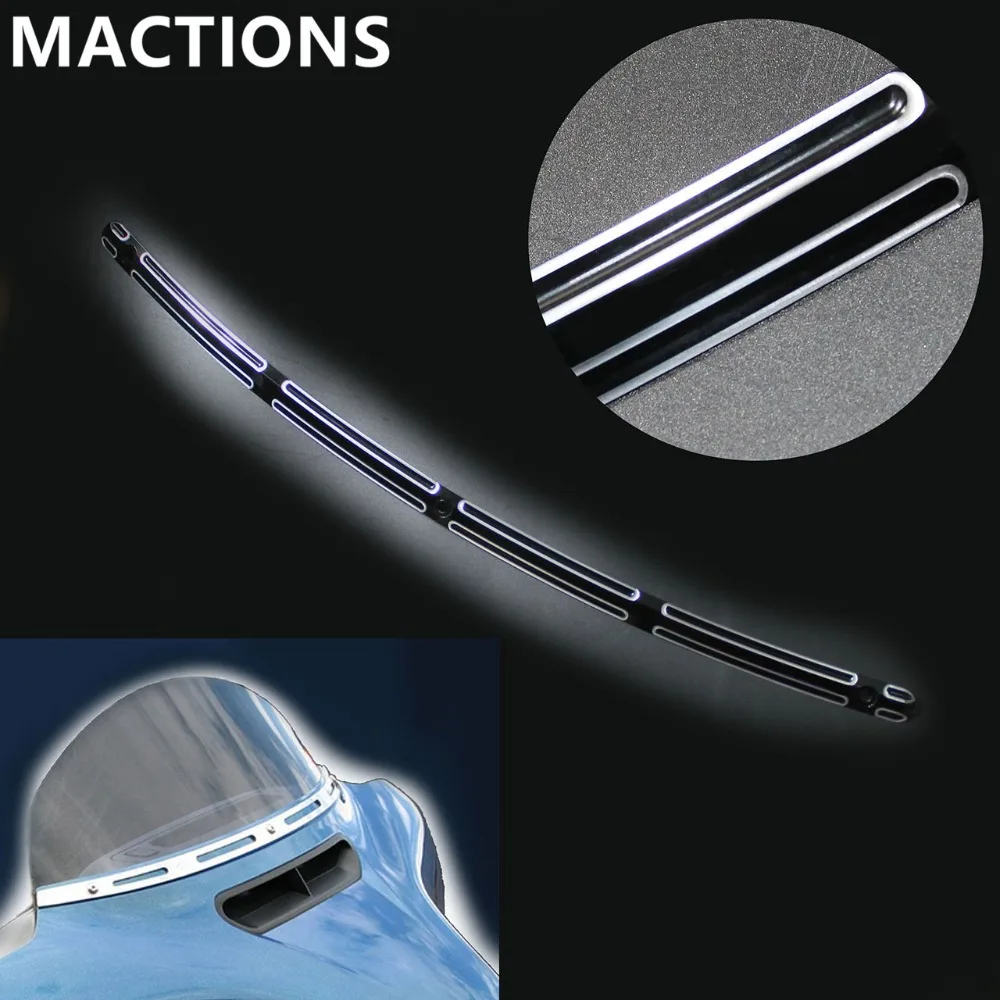 Ветровое стекло Отделка Черный Летучая мышь ярмарка аксессуары для мотоциклов