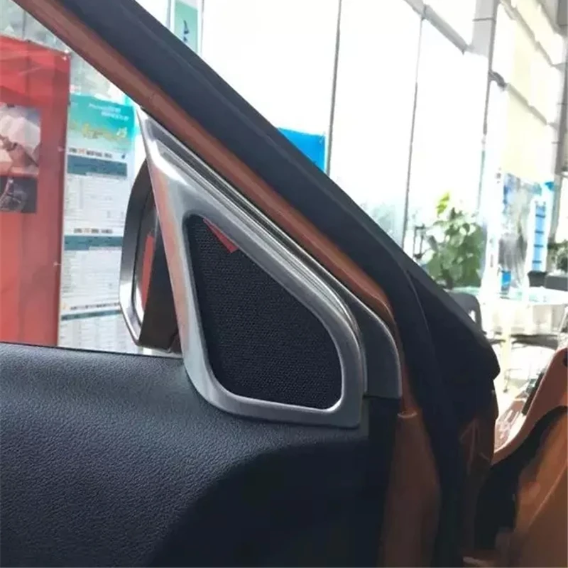Для Suzuki Vitara Escudo 2015 2016 ABS Хромированная Внутренняя дверь стерео крышка динамика