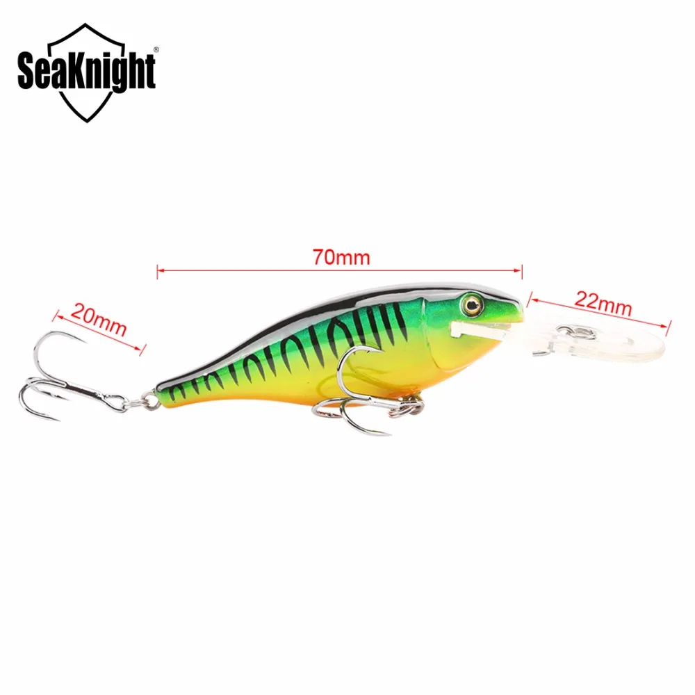SK011 SeaKnight Гольян Рыболовные Приманки 8.5 г 7 см Искусственный Воблер Swimbait 0-1.8 м