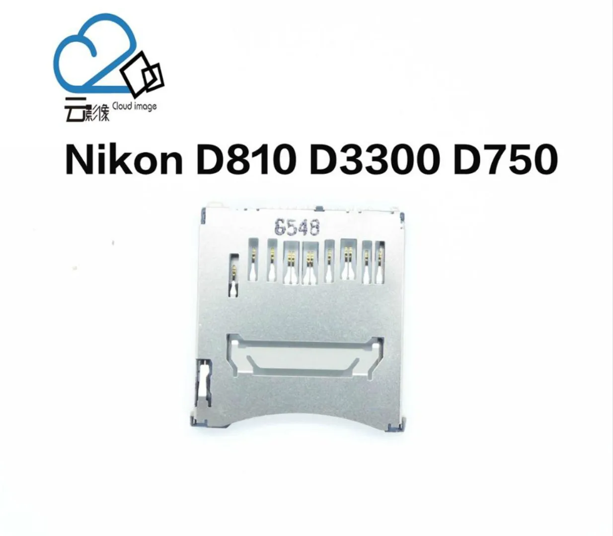 Слот для карты памяти SD Держатель Nikon D3300 D750 D810 SLR цифровые запасные части|Детали