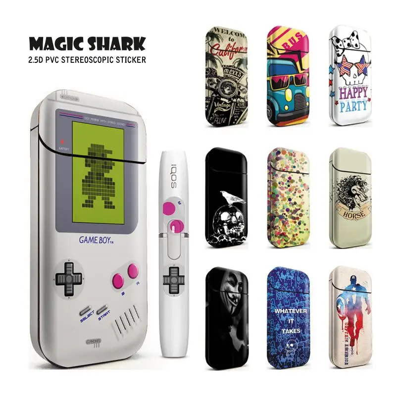 Чехол Magic Shark для автомобиля с изображением американского капитана Game Boy Марио