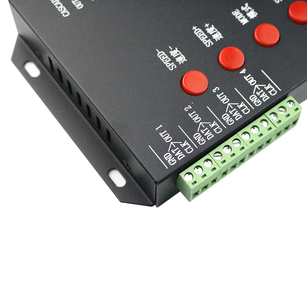 4000 пикселей T4 T sd карта Pixel контроллер для WS2801 WS2812B WS2811 LPD8806 RGB светодиодная полоса