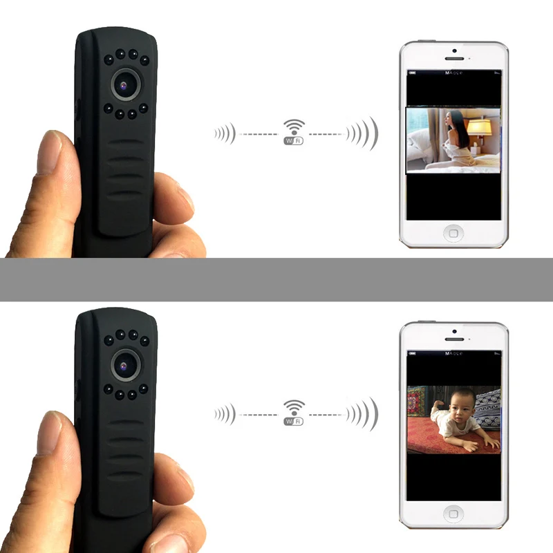 1080 P Full HD Wi Fi мини беспроводной ИК Ночное Видение камера безопасности Мониторы