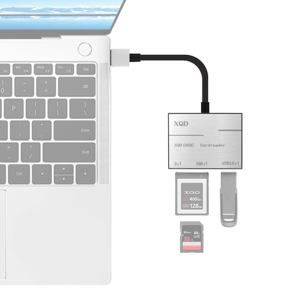 Алюминиевый сплав USB3.0/2 0 XQD Тип c Портативный флэш память высокой Скорость для sony G