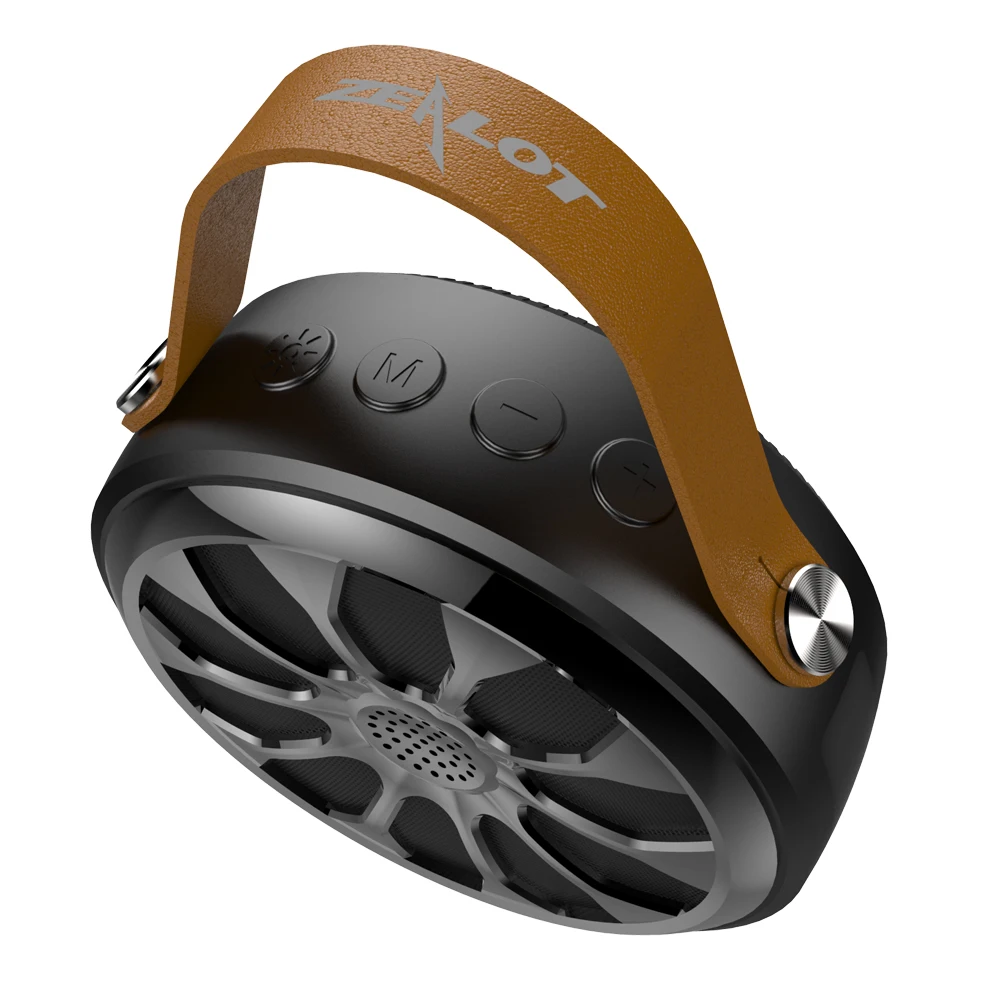 ZEALOT S11 Открытый водонепроницаемый стерео Bluetooth динамик беспроводной сабвуфер с