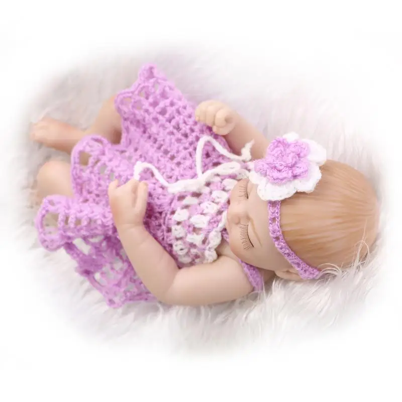 Кукла реборн Мягкая силиконовая Реалистичная эмуляция младенца игровой домик