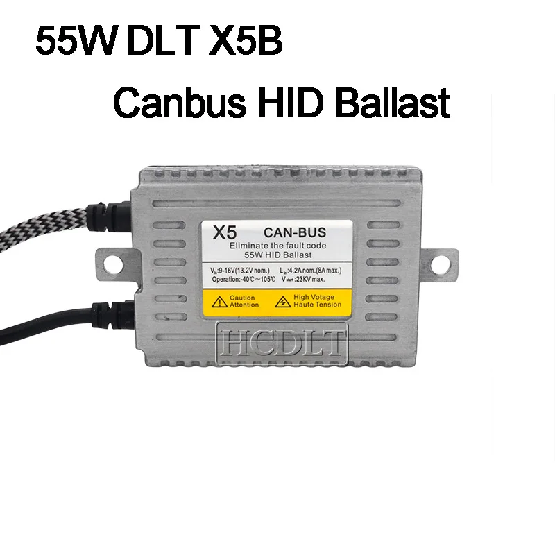 HCDLT супер Canbus 55 Вт DLT X5 AC Xenon HID Балласт реатор автомобильный Стайлинг Авто фара