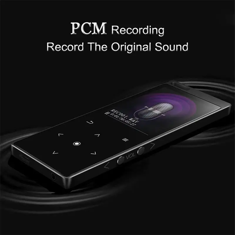 2018 Лидер продаж bluetooth MP3 музыкальный плеер 8 ГБ/16 ГБ сенсорная кнопка с динамиком