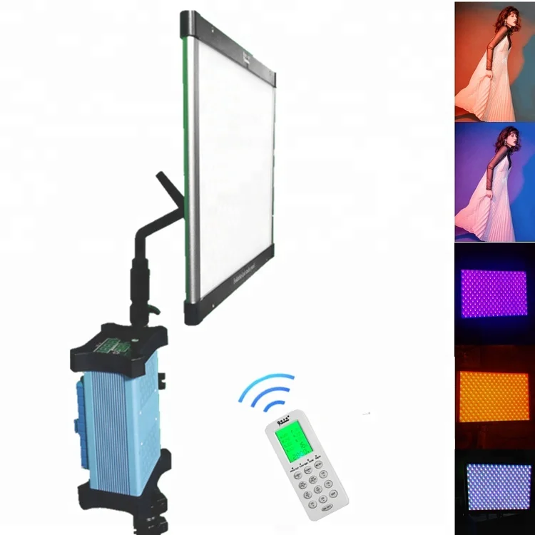 Складные светодиодные панели Yidoblo APP и с дистанционным управлением светильник RGB