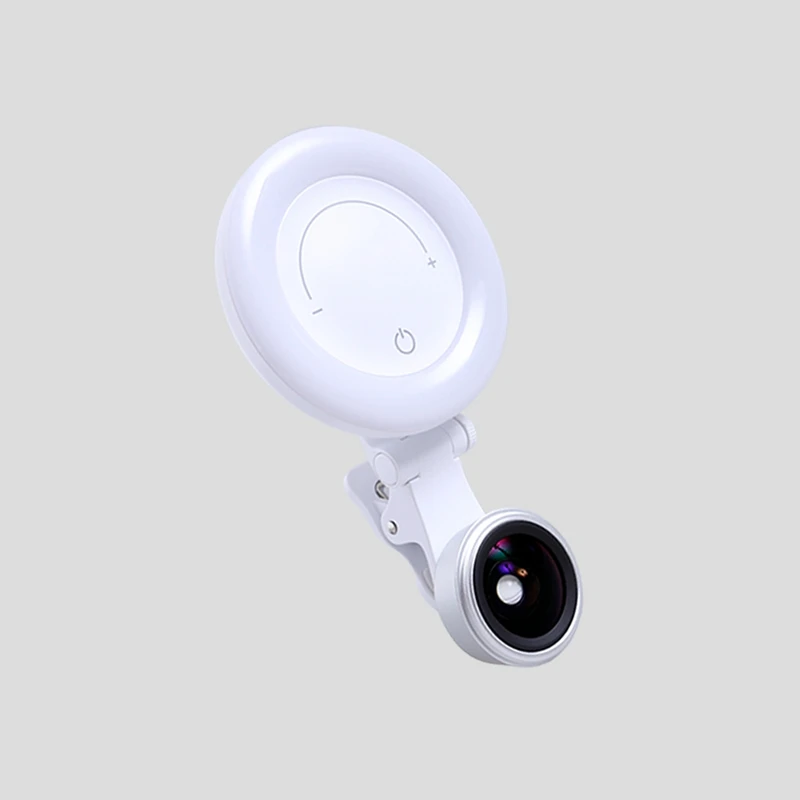 Xiaomi Mijia Wicue красивый объектив 120 градусов широкоугольное кольцо со светодиодной