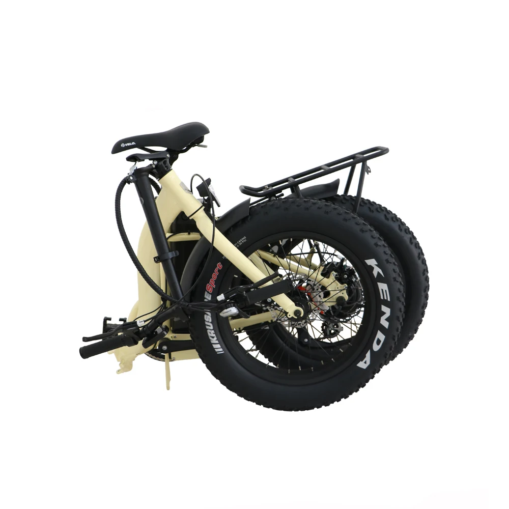 Прямая США/Канада высокая скорость 48V500W Fat tire Электрический велосипед 20 дюймов складной электрический велосипед