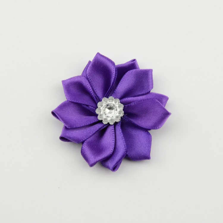 120 шт./20 цветов атласная лента с розочками 2 дюйма|satin ribbon rosette|ribbon rosettessatin flowers |