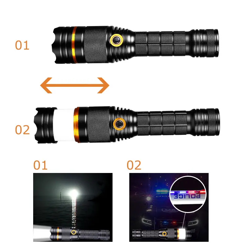 Тактический фонарик 18650 cree t6 LED Кемпинг Lanterna фонарь Lampe Torche Ultra Puissante Taschenlampe Zaklamp