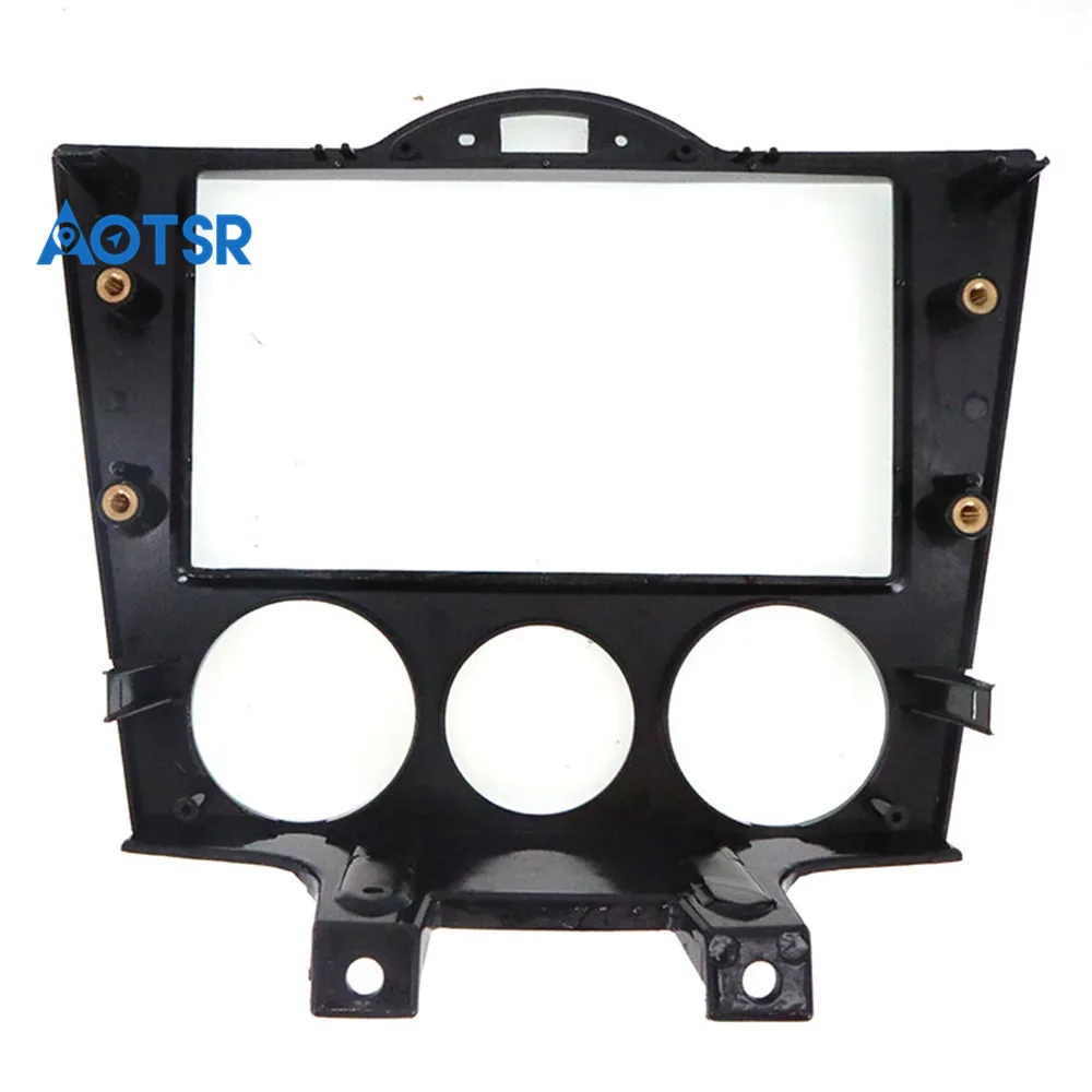 Панель радиоприемника 2 Din для MAZDA RX-8 2003-2008 рамка приборной панели лицевая панель