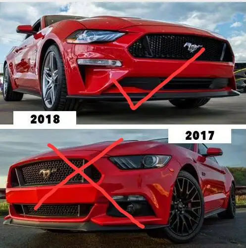 

1set Bumper headlamp for Ford Mustang headlight 2018~2020y car accessories hid xenon front light for Mustang fog light