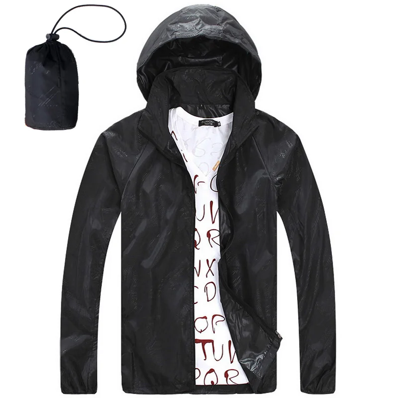 Мужские и женские быстросохнущие походные куртки уличная спортивная ветровка