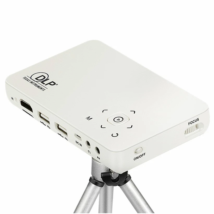 ViviBright GP1S UP портативный dlp проектор карманный Wi Fi Встроенный аккумулятор Android4.42 OS