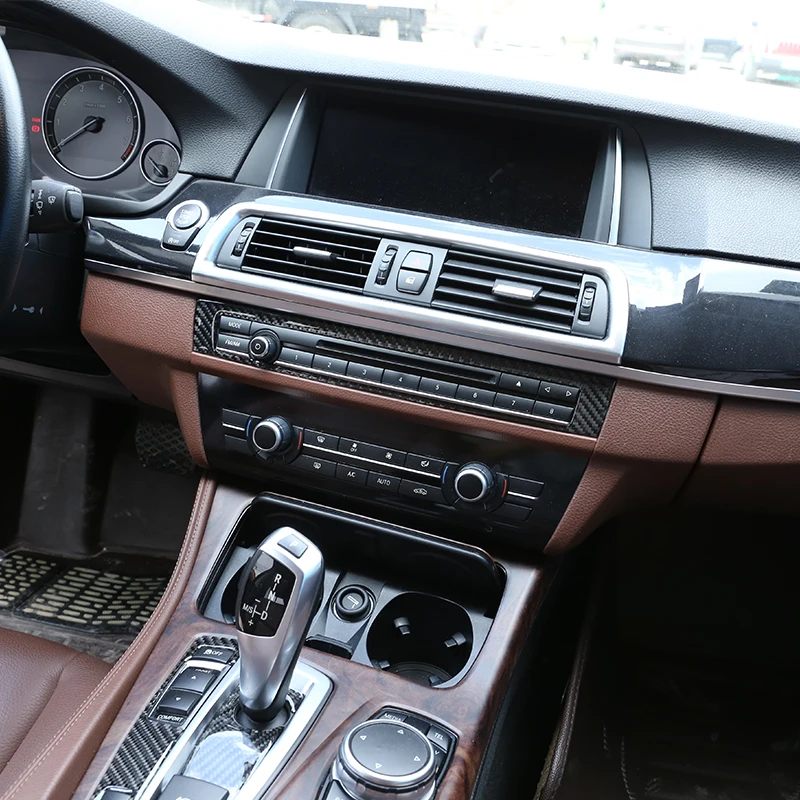 Автомобильные аксессуары для BMW 5 серии F10 F18 520 2011-2017 1 шт. декоративная рамка из