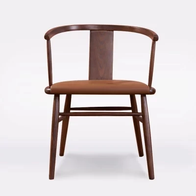 Обеденный стул из массива дерева неоклассический в скандинавском китайском