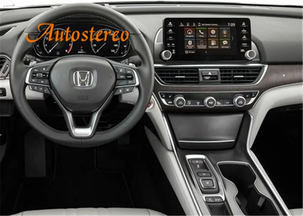 Android 9 автомобильный gps-навигатор без dvd-плеера для Honda Accord 10 мультимедиа головное устройство радио магнитофон стерео ips