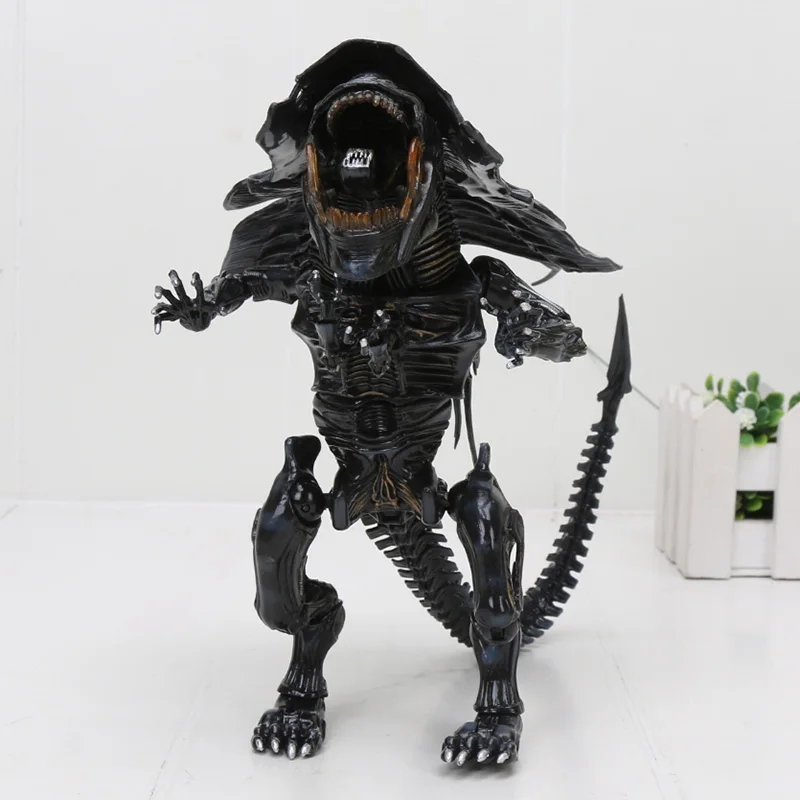 NECA Alien Hybrid Matel фигура 047 Queen ПВХ экшн фигурка Коллекционная модель игрушка|Игровые