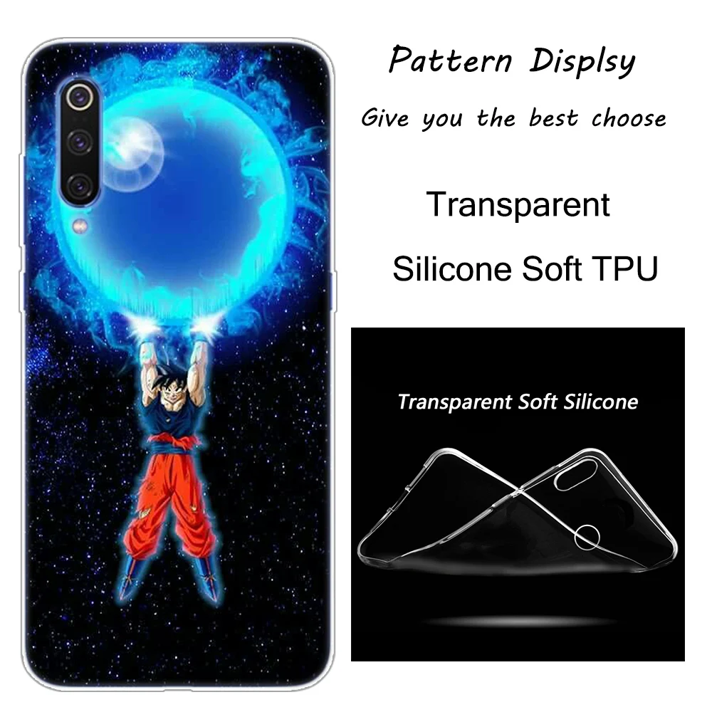 011 Dragon Ball Z Goku Ultra чехол для Xiaomi Pocophone F1 9T 9 9SE 8 A2 Lite A1 A2 Mix3 Redmi K20 7A Note 4 4X5 6 7 Pro S2 - Цвет: 011