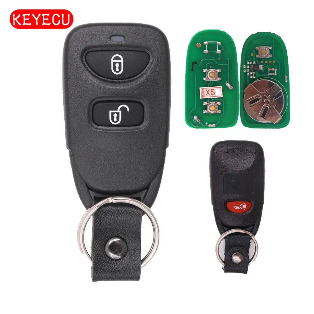 Keyecu пульт дистанционного управления брелок 2 + 1 кнопка 315 МГц для Kia Sorento 2011 2013 Rio 2006