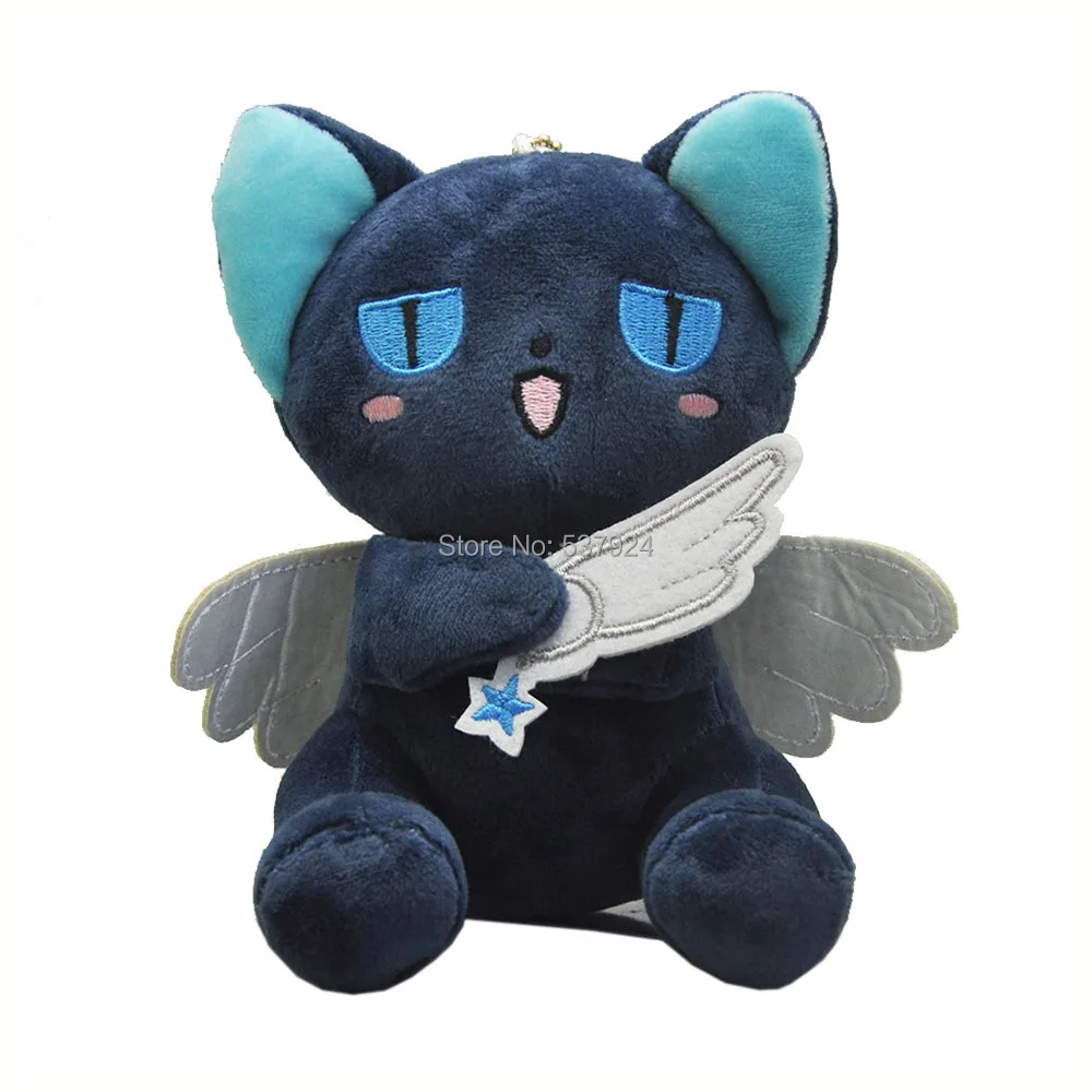 Новые 4 стиля брелок Cardcaptor Sakura Kero шпинель солнце 5 &quot13 см Брелок-плюшевая кукла