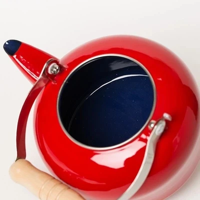 1.5Л эмалированный чайник охлаждающий Электромагнитная газовая плита для