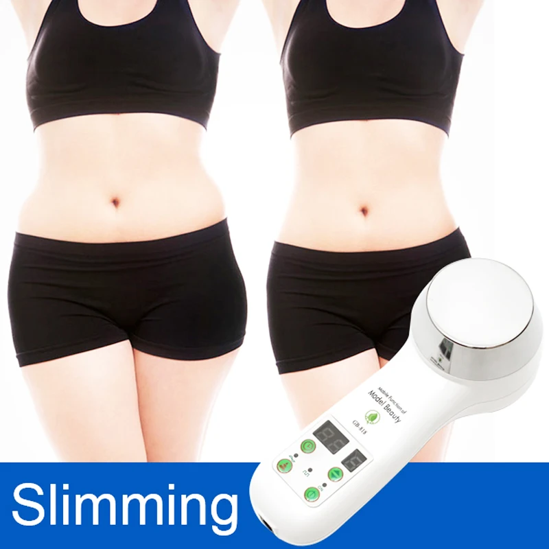 20181MHz Ultrasonic Acupuncture Point Slimming Machine Ultrasound Therapy Slimming Instrument EMS Massager Body Machine 110-240V