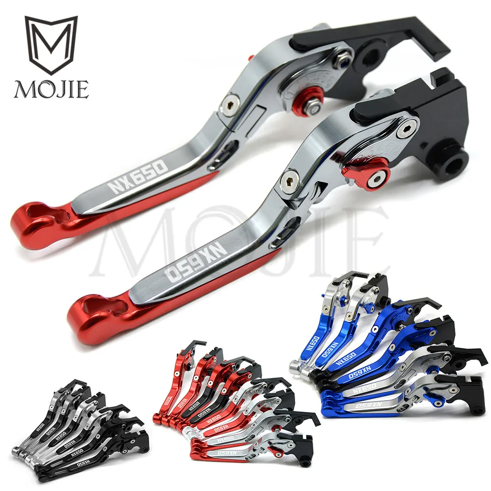 Мотоцикл CNC Алюминиевый тормоз сцепления рычаги для Honda NX650 J X Dominator NX 650 1988 1999 1989 1990