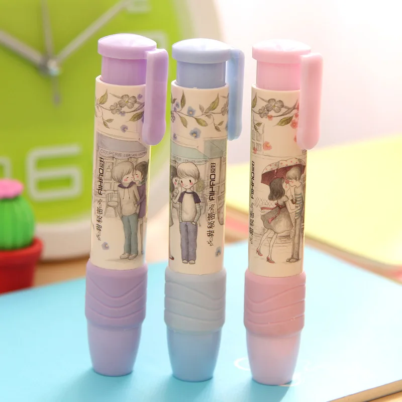1 шт. модный Сделай Сам ластик в форме ручки Ластик канцелярские принадлежности