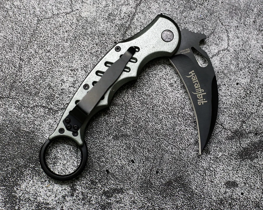 Новейший нож Karambit для охоты инструменты выживания карманный складной ключей