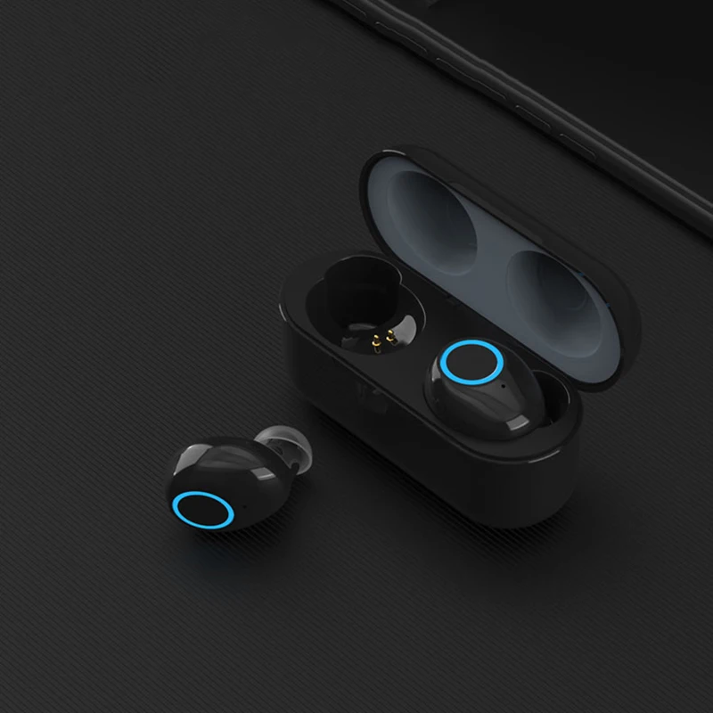 TWS-стереонаушники H101 с поддержкой Bluetooth 5 0 и зарядным футляром | Электроника