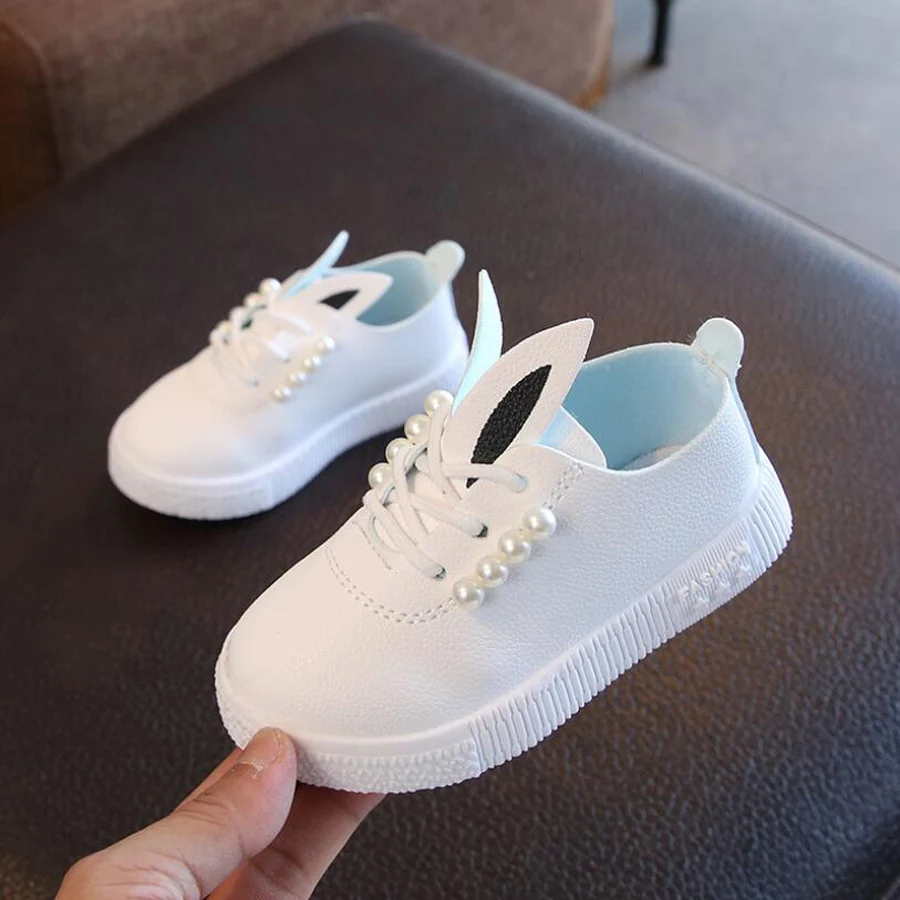 Kids Cute Casual Shoes Baby Toddler Girls Fashion beading Children Princess Soft Flat Child Sneakers New | Детская одежда и обувь